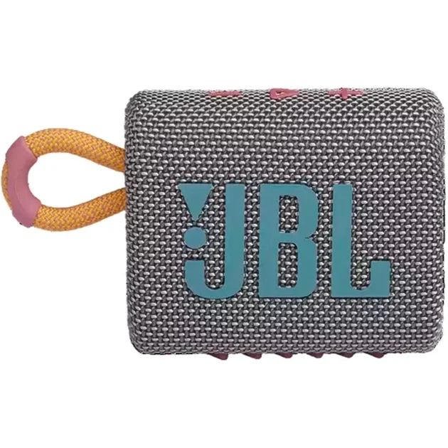 Портативна акустика JBL GO 3 Gray (JBLGO3GRY) - Фото 1 Портативна акустика JBL GO 3 Gray (JBLGO3GRY) - изображение 1