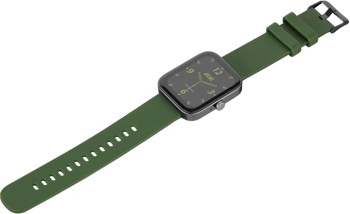 Смарт-годинник 2E Alpha SQ Music Edition 46mm Black-Green (2E-CWW40BKGN) - изображение 5