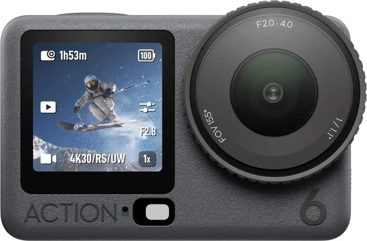 Відеокамера DJI Osmo Action 6 Standard Combo (CP.OS.00000505.02) - Фото 1 Відеокамера DJI Osmo Action 6 Standard Combo (CP.OS.00000505.02) - изображение 1