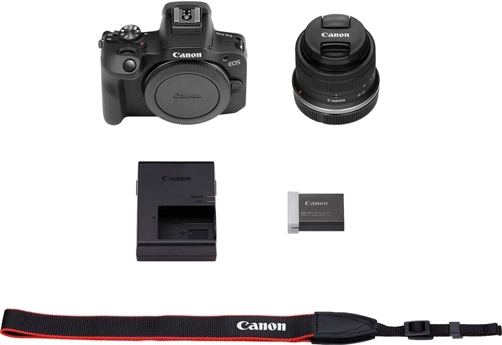 Фотоапарат Canon EOS R100 RF 18-45mm Black (6052C034) - изображение 2