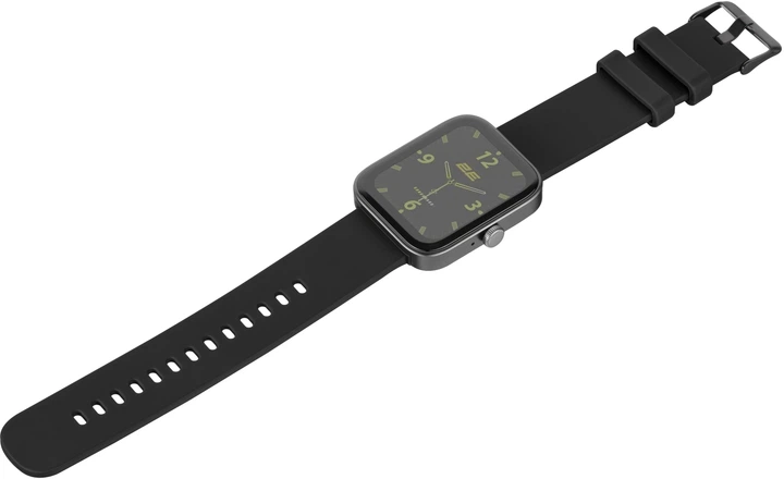 Смарт-годинник 2E Alpha SQ Music Edition 46mm Black (2E-CWW40BK) - зображення 5