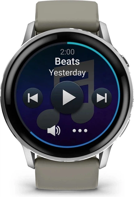 Смарт-годинник Garmin Venu 4 45mm Silver with Silver Gray Silicone Band (010-03014-01) - Фото 3 Смарт-годинник Garmin Venu 4 45mm Silver with Silver Gray Silicone Band (010-03014-01) - изображение 3