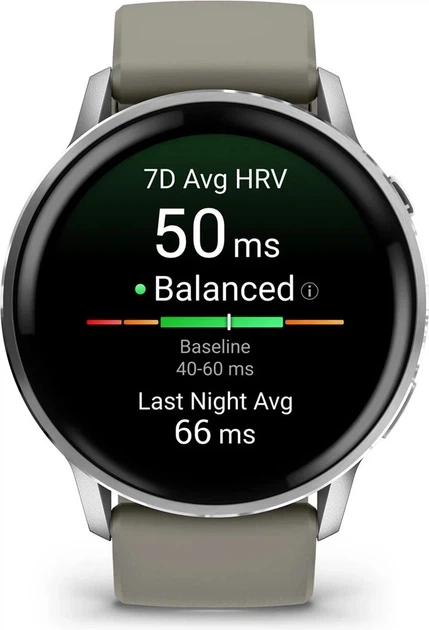 Смарт-годинник Garmin Venu 4 45mm Silver with Silver Gray Silicone Band (010-03014-01) - Фото 4 Смарт-годинник Garmin Venu 4 45mm Silver with Silver Gray Silicone Band (010-03014-01) - изображение 4