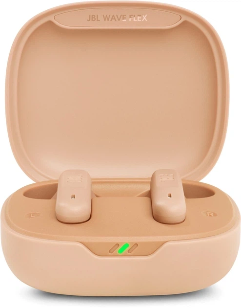 Навушники JBL Wave Flex Beige (JBLWFLEXBEG) - Фото 2 Навушники JBL Wave Flex Beige (JBLWFLEXBEG) - изображение 2