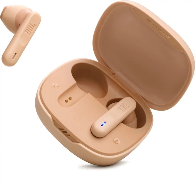 Навушники JBL Wave Flex Beige (JBLWFLEXBEG) - Фото 3 Навушники JBL Wave Flex Beige (JBLWFLEXBEG) - изображение 3