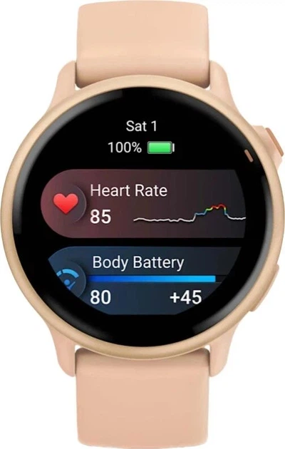 Смарт-часи Garmin Vivoactive 6 Металевий Pink Dawn with Pink Dawn Band (010-02985-03/43) Refurbished - Фото 6 Смарт-часи Garmin Vivoactive 6 Металевий Pink Dawn with Pink Dawn Band (010-02985-03/43) Refurbished - изображение 6