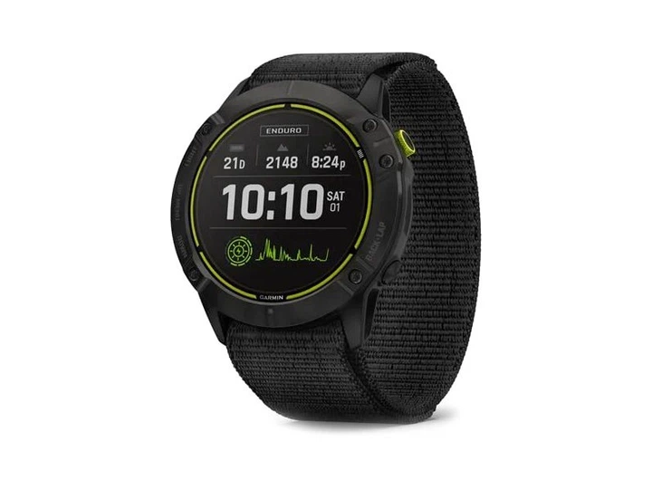 Смарт-часи Garmin Enduro Carbon Gray Titanium with Black UltraFit Nylon Strap (010-02408-01/11) - Фото 1 Смарт-часи Garmin Enduro Carbon Gray Titanium with Black UltraFit Nylon Strap (010-02408-01/11) - зображення 1