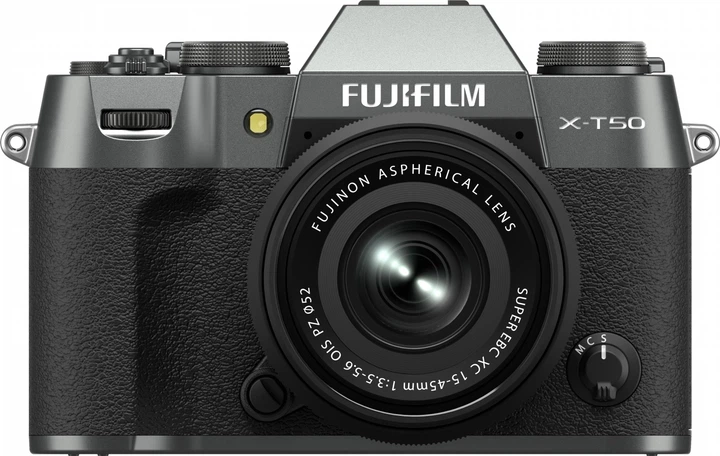 Фотоапарат Fujifilm X-T50 + XC 15-45mm F3.5-5.6 Kit Charcoal Silver (16828923) - Фото 1 Фотоапарат Fujifilm X-T50 + XC 15-45mm F3.5-5.6 Kit Charcoal Silver (16828923) - изображение 1