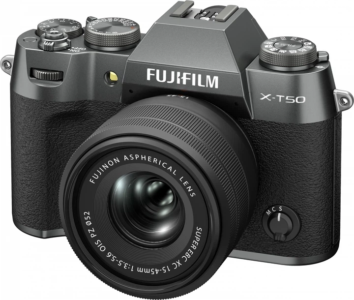 Фотоапарат Fujifilm X-T50 + XC 15-45mm F3.5-5.6 Kit Charcoal Silver (16828923) - Фото 4 Фотоапарат Fujifilm X-T50 + XC 15-45mm F3.5-5.6 Kit Charcoal Silver (16828923) - изображение 4