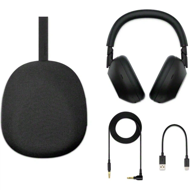 Навушники Sony WH-1000XM6 Black (WH1000XM6B.CE7) (EU) - Фото 2 Навушники Sony WH-1000XM6 Black (WH1000XM6B.CE7) (EU) - зображення 2
