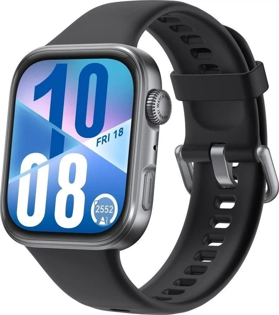 Смарт-годинник HUAWEI Watch Fit 4 43mm Black (55020EWT) - Фото 1 Смарт-годинник HUAWEI Watch Fit 4 43mm Black (55020EWT) - изображение 1