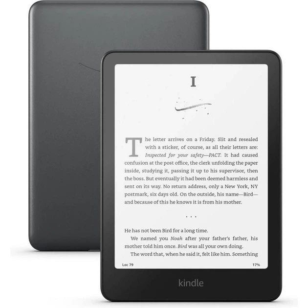 Електронна книга з підсвічуванням Amazon Kindle Paperwhite Signature Edition 12th Gen. 2024 32Gb Metallic Black - Фото 1 Електронна книга з підсвічуванням Amazon Kindle Paperwhite Signature Edition 12th Gen. 2024 32Gb Metallic Black - изображение 1