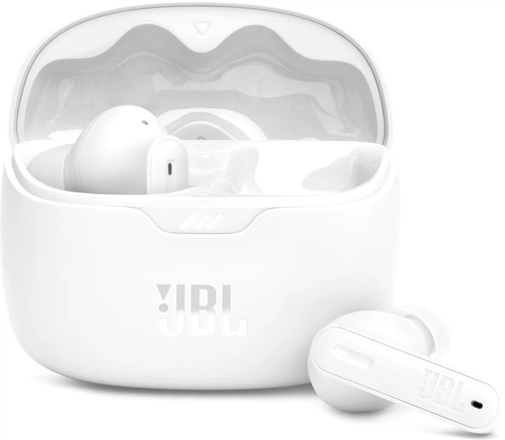Навушники JBL Tune Beam White (JBLTBEAMWHT) - Фото 1 Навушники JBL Tune Beam White (JBLTBEAMWHT) - зображення 1