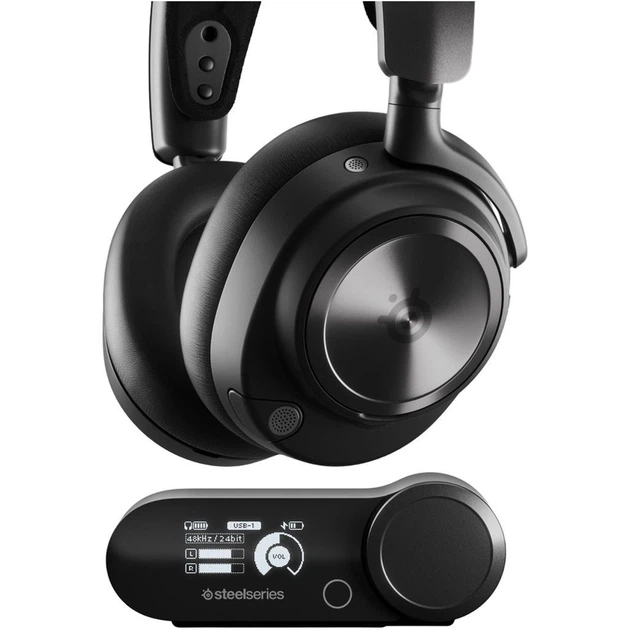 Ігрові навушники SteelSeries Arctis Nova Pro Wireless Black (61520) [108257 - Фото 4 Ігрові навушники SteelSeries Arctis Nova Pro Wireless Black (61520) [108257 - изображение 4
