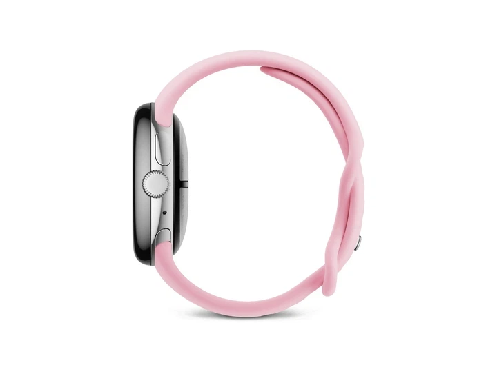 Смарт-годинник Google Pixel Watch 3 41 mm LTE Polished Silver Aluminum Case/Rose Quartz Active Band - Фото 4 Смарт-годинник Google Pixel Watch 3 41 mm LTE Polished Silver Aluminum Case/Rose Quartz Active Band - зображення 4