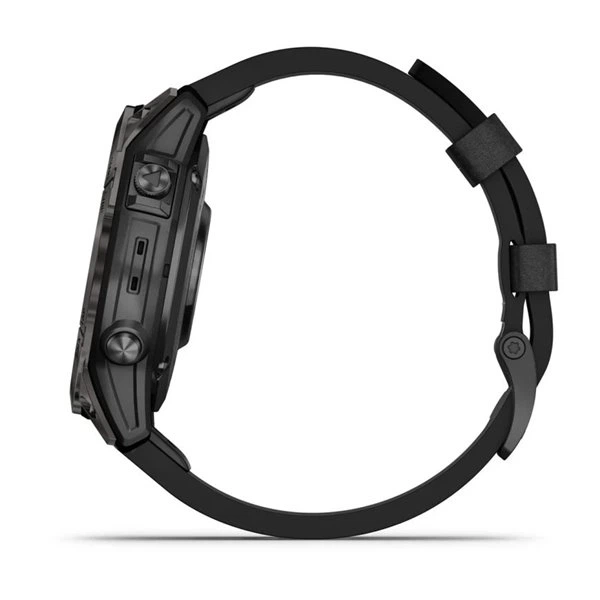 Смарт-годинник GARMIN Epix Pro (Gen 2) Sapphire 47mm Carbon G. DLC Tit. with B. Leather Band (010-02803-30) - Фото 7 Смарт-годинник GARMIN Epix Pro (Gen 2) Sapphire 47mm Carbon G. DLC Tit. with B. Leather Band (010-02803-30) - изображение 7