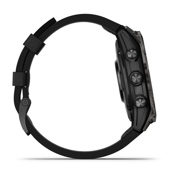Смарт-годинник GARMIN Epix Pro (Gen 2) Sapphire 47mm Carbon G. DLC Tit. with B. Leather Band (010-02803-30) - Фото 8 Смарт-годинник GARMIN Epix Pro (Gen 2) Sapphire 47mm Carbon G. DLC Tit. with B. Leather Band (010-02803-30) - изображение 8