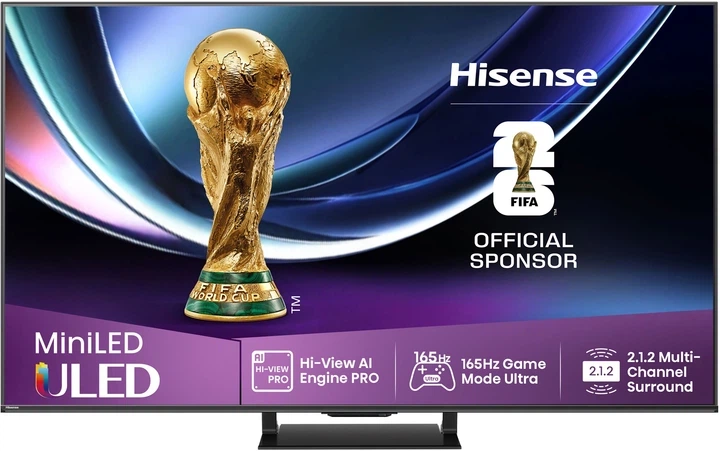 Телевізор Hisense MiniLED 55" 55U7Q PRO - Фото 1 Телевізор Hisense MiniLED 55" 55U7Q PRO - зображення 1
