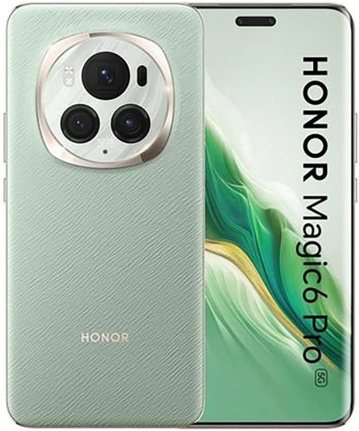 Смартфон Honor Magic6 Pro 12/512GB Epi Green Global - Фото 1 Смартфон Honor Magic6 Pro 12/512GB Epi Green Global - изображение 1