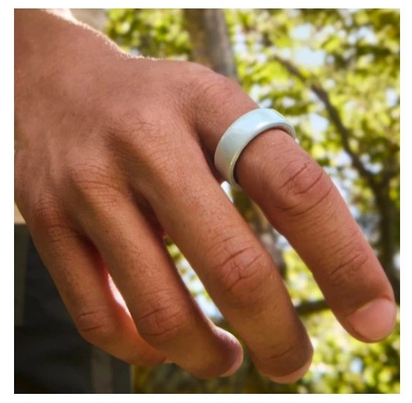 Розумне кільце Oura Ring 4 Ceramic Tide Size 6 (JZ90-57461-06) - Фото 3 Розумне кільце Oura Ring 4 Ceramic Tide Size 6 (JZ90-57461-06) - изображение 3