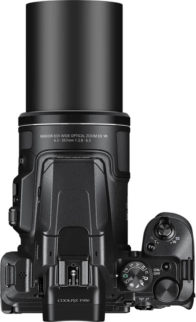 Компактний фотоапарат Nikon Coolpix P950 Black (VQA100EA) - изображение 7