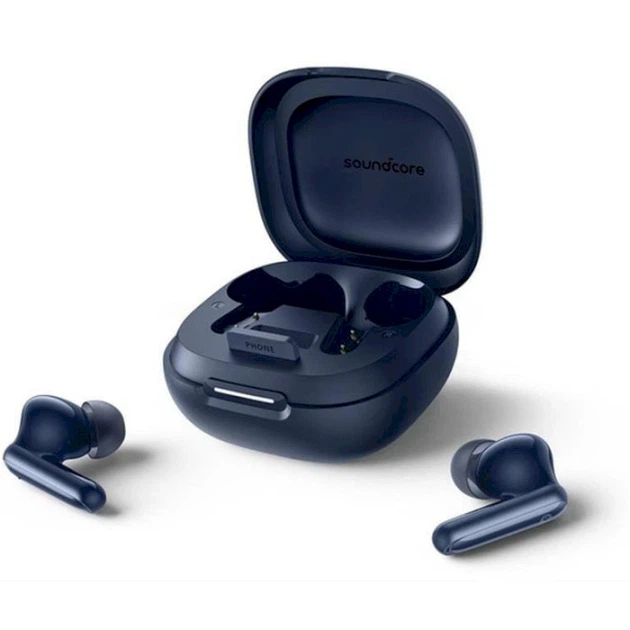 Навушники бездротові TWS Anker Soundcore P40i Navy Blue (A3955G31) - изображение 8
