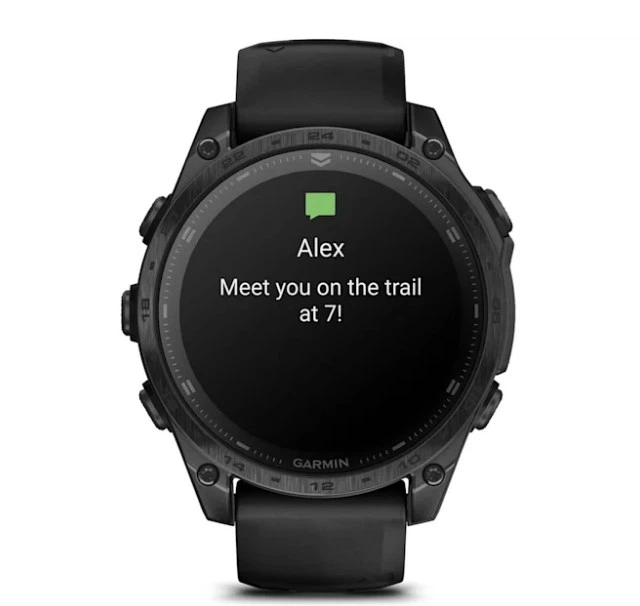 Смарт-годинник GARMIN tactix 8 - 47 mm AMOLED Includes Applied Ballistics Ultralight Solver (010-03405-00/01) - изображение 3