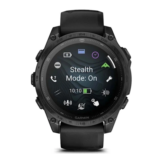 Смарт-годинник GARMIN tactix 8 - 47 mm AMOLED Includes Applied Ballistics Ultralight Solver (010-03405-00/01) - изображение 5