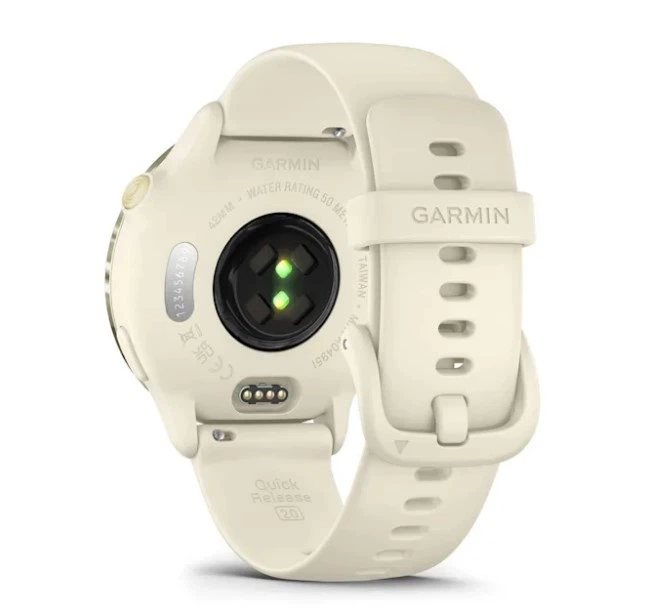 Смарт-годинник GARMIN Vivoactive 6 Lunar Gold with Bone Band (010-02985-01) - изображение 8