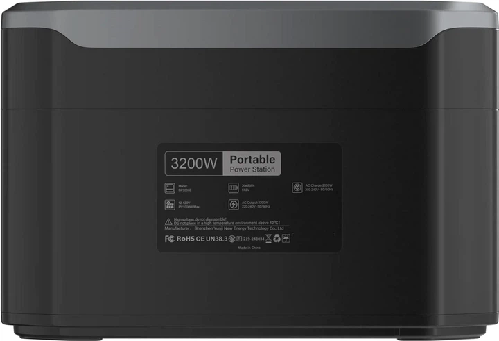 Зарядна станція Oukitel BP3000E / 3200 Вт / 2048 Вт⋅год / LiFePO4 - изображение 4
