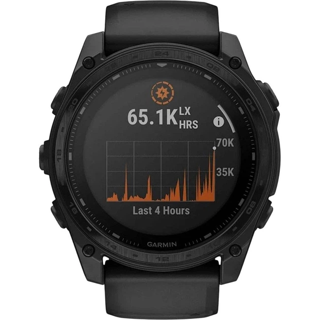 Смарт-годинник Garmin tactix 8 - 51 mm Solar Elite Includes Applied Ballistics Elite Solver (010-03407-10/11) [129743 - изображение 2