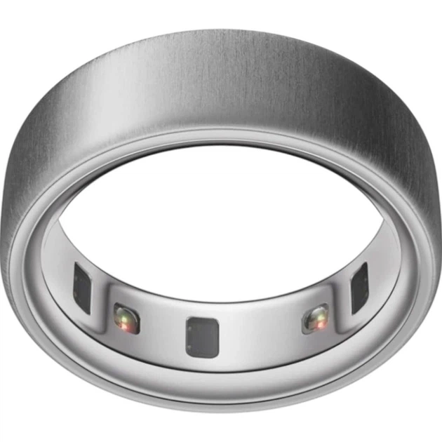 Розумне кільце Oura Ring 4 Brushed Silver Size 11 (JZ90-54220-11) - изображение 3