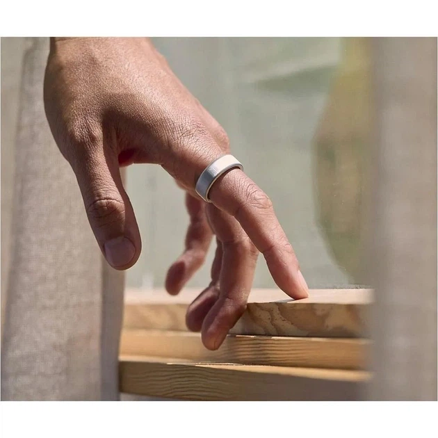 Розумне кільце Oura Ring 4 Brushed Silver Size 11 (JZ90-54220-11) - изображение 5