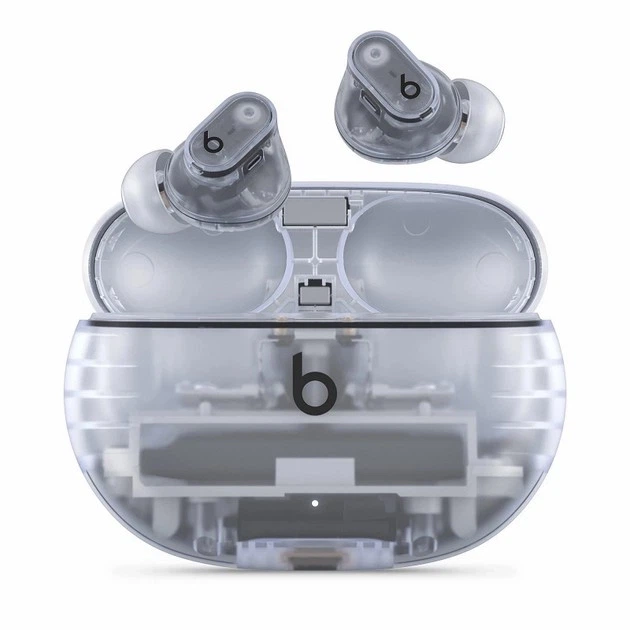 Навушники Beats by Dr. Dre Studio Buds+ Transparent (MQLK3) - Фото 1 Навушники Beats by Dr. Dre Studio Buds+ Transparent (MQLK3) - зображення 1