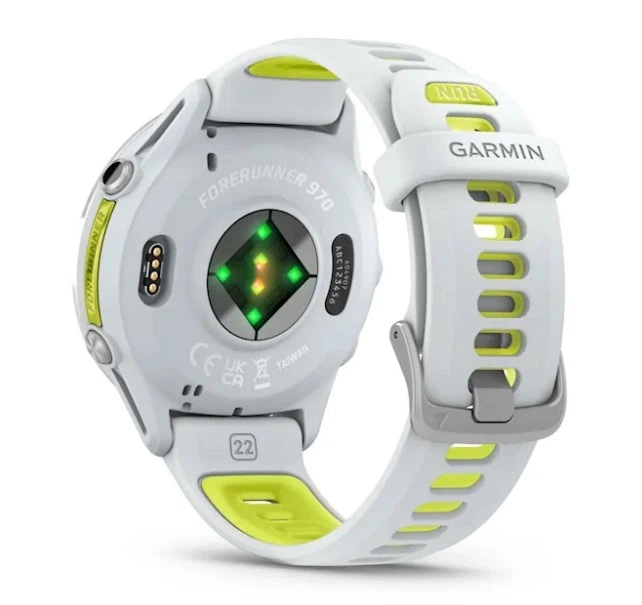 Смарт-годинник GARMIN Forerunner 970 Titanium w. Whitestone Case and Whitestone/T. Amp Yellow Band (010-02969-01/11/61) - Фото 8 Смарт-годинник GARMIN Forerunner 970 Titanium w. Whitestone Case and Whitestone/T. Amp Yellow Band (010-02969-01/11/61) - изображение 8