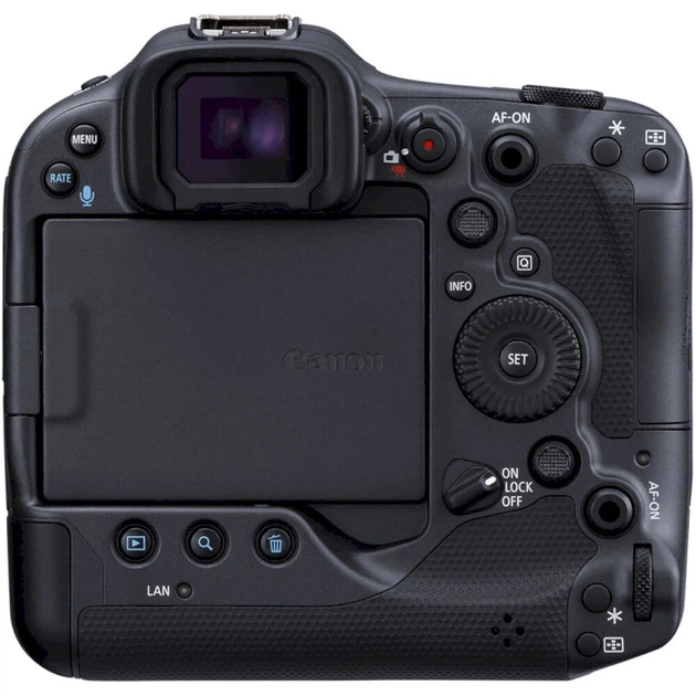 Бездзеркальний фотоапарат Canon EOS R3 Вody Black (4895C014) - изображение 3