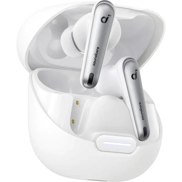 Навушники вкладиші бездротові TWS Anker SoundCore Liberty 4 NC Clear White (A3947G21) - изображение 4