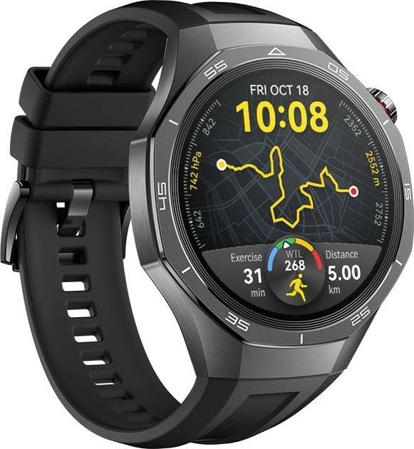 Смарт-годинник Huawei Watch GT 5 Pro 46mm Black - зображення 3