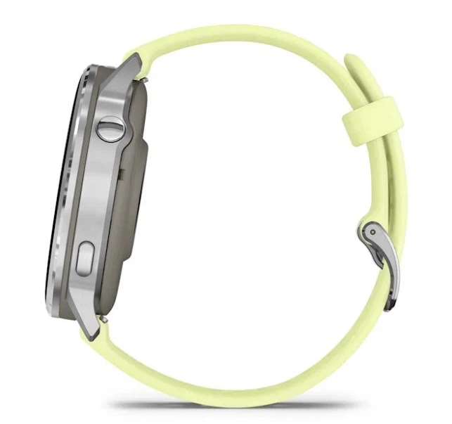 Смарт-годинник GARMIN Venu 4 45 mm Silver with Citron Silicone Band (010-03014-02) - Фото 2 Смарт-годинник GARMIN Venu 4 45 mm Silver with Citron Silicone Band (010-03014-02) - изображение 2
