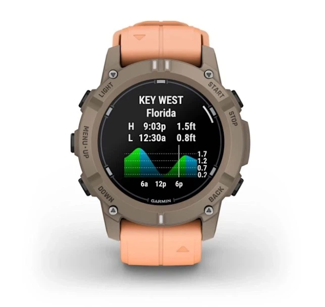 Смарт-годинник GARMIN Descent G2 Paloma with Shell Pink Band (010-02986-01) - зображення 5