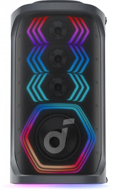 Портативна колонка Anker SoundCore Rave 3S Party Speaker 200W RGB Black (A31A3012) - Фото 4 Портативна колонка Anker SoundCore Rave 3S Party Speaker 200W RGB Black (A31A3012) - зображення 4
