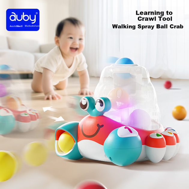 Развивающая игрушка Auby «Крабик» для изучения чисел и математики, для малышей - изображение 4