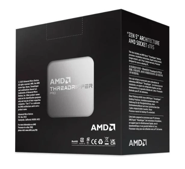 Процесор AMD Ryzen Threadripper PRO 9975WX (100100000723WOF) Box - изображение 2