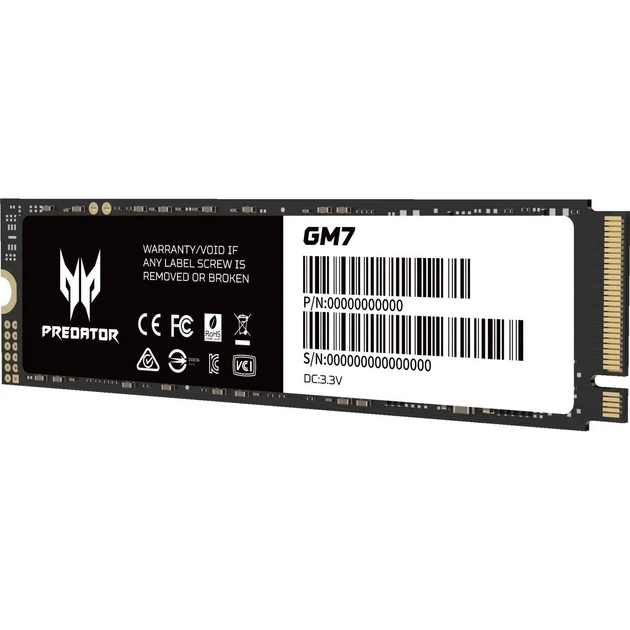 SSD накопичувач 1 TB Acer Predator GM7 (BL.9BWWR.118) - изображение 3