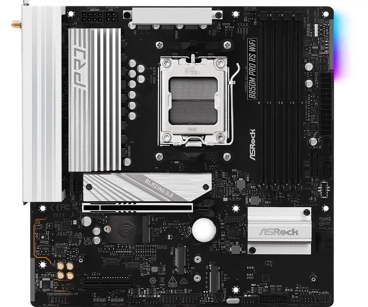 Материнська плата ASRock B850M Pro RS WiFi - зображення 4