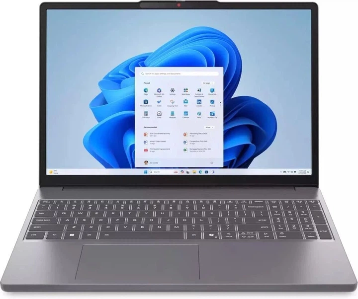 Ноутбук Lenovo IdeaPad Slim 3 15Q8X10 Luna Gray (83N3005TUS) - Фото 1 Ноутбук Lenovo IdeaPad Slim 3 15Q8X10 Luna Gray (83N3005TUS) - изображение 1
