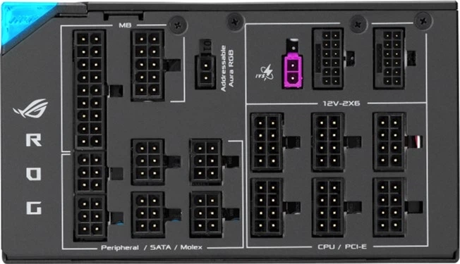 Блок живлення Asus ROG THOR 1600W Titanium III (90YE00V1-B0NA00) - зображення 7