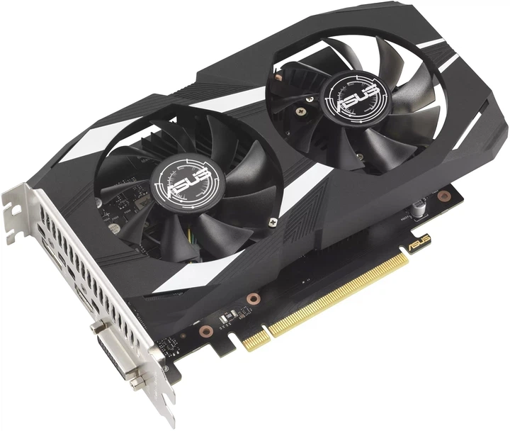 Відеокарта ASUS PCI-Ex GeForce RTX 3050 Dual OC Edition 6GB GDDR6 (96bit) (14000) (HDMI, DisplayPort, DVI-D) (DUAL-RTX3050-O6G) - Фото 3 Відеокарта ASUS PCI-Ex GeForce RTX 3050 Dual OC Edition 6GB GDDR6 (96bit) (14000) (HDMI, DisplayPort, DVI-D) (DUAL-RTX3050-O6G) - изображение 3