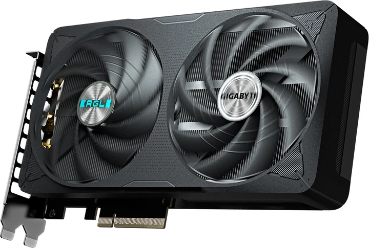 Відеокарта Gigabyte PCI-Ex GeForce RTX 5060 Ti EAGLE OC 8G 8GB GDDR7 (128bit) (2617/28000) (HDMI, 3 x DisplayPort) (GV-N506TEAGLE OC-8GD) - изображение 4