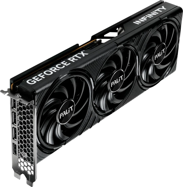 Відеокарта Palit PCI-Ex GeForce RTX 5060 Ti Infinity 3 OC 16GB GDDR7 (128bit) (2662/28000) (HDMI, 3 x DisplayPort) (NE7506TS19T1-GB2061S) - изображение 5